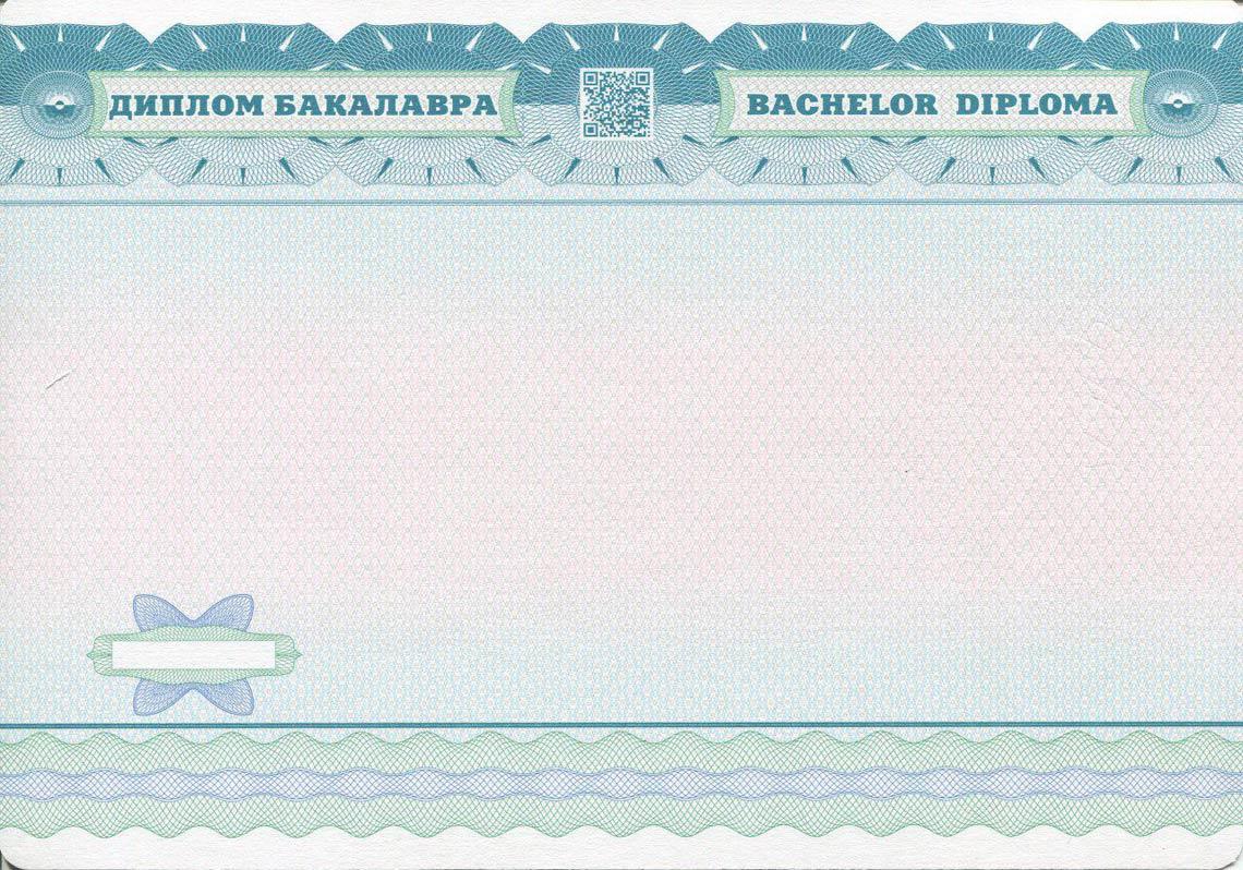 Украинский Диплом Бакалавра в Новомосковске 2014-2025 обратная сторона